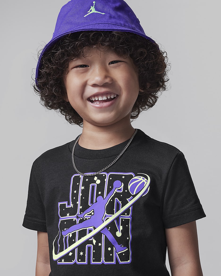 Black charher and purple jordan t shirt